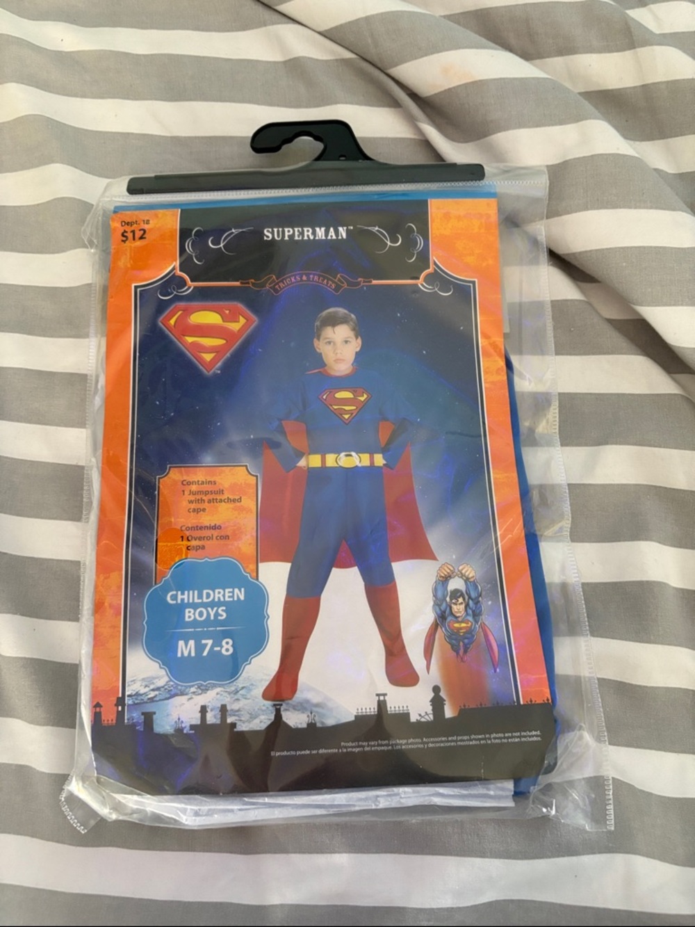 DC Comics Superman Boys Costume - Blue and Red